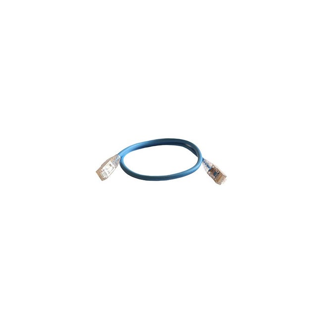 Cordon de brassage RJ45 - Cat.6 - F/UTP - 0,5m - Bleu