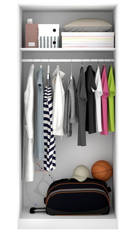 ESSEN Armario 2 puertas 80 blanco - 3