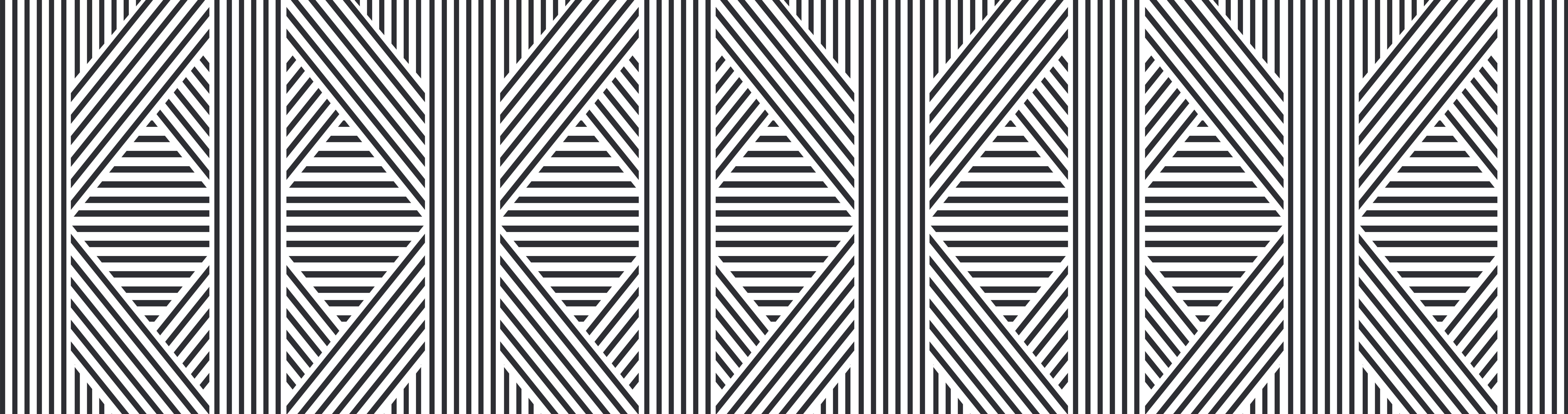 Dywan winylowy Zigzag Zen 80x300 cm - antypoślizgowy dywan z PVC do kuchni lub salonu, zmywalny, w geometrycznym stylu