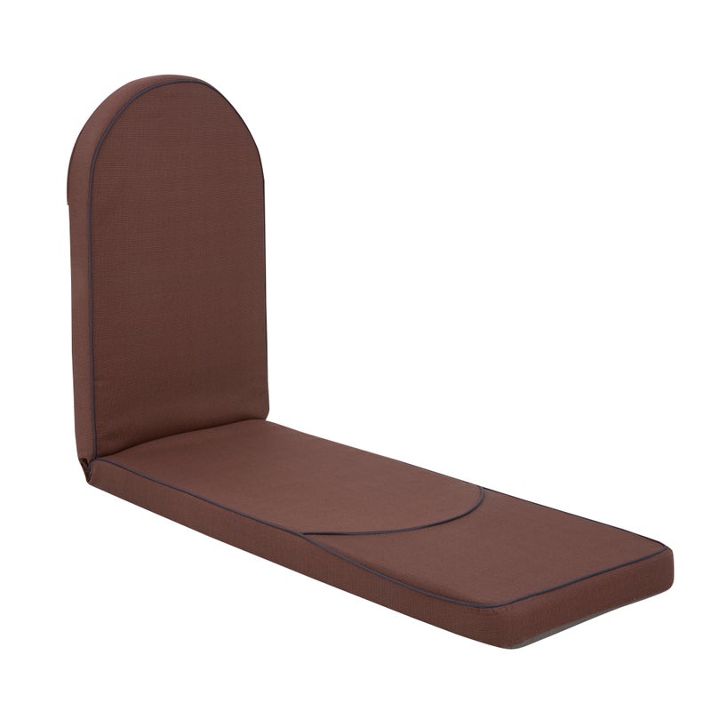 Poduszka na leżak 180 cm Modena Oval brązowa Patio