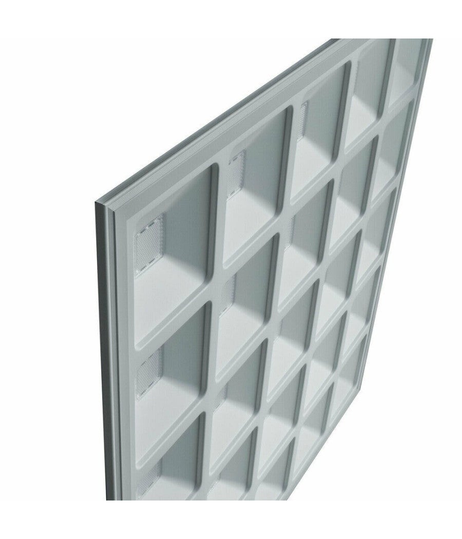 Trade Shop - Pannello Incasso Griglia Led 55 W Plafoniera Slim Luce Fredda Naturale P595-q - Bianco Freddo - - 4