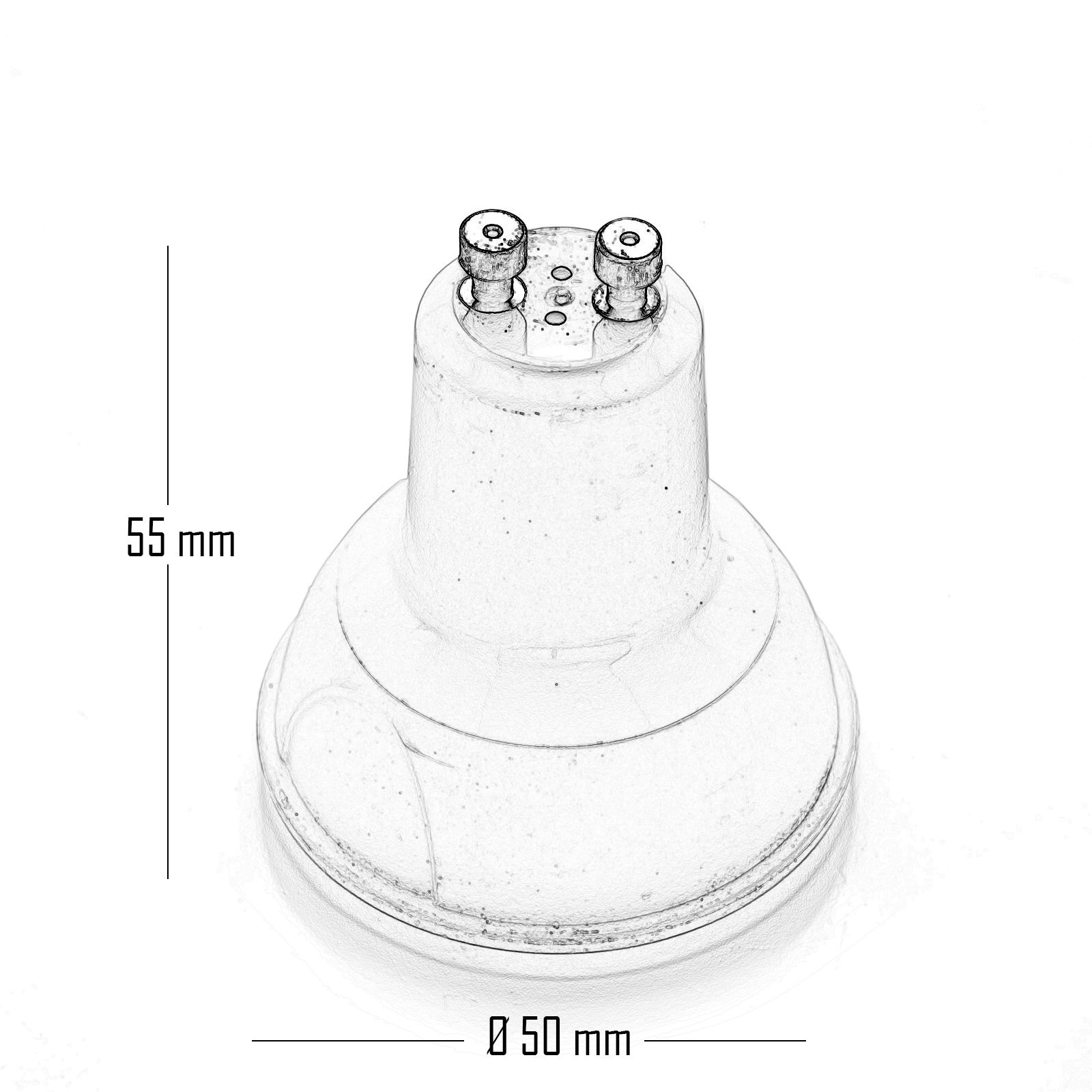 Ampoule LED RGB 6000K 10W GU10 230V télécommande IR chromothérapie - 3