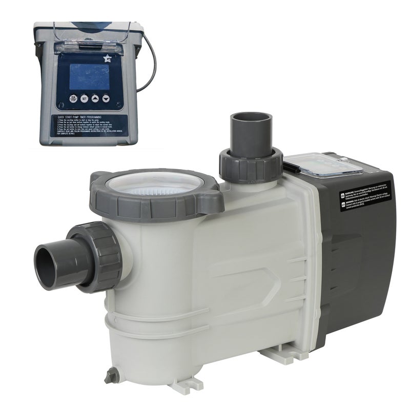 COIL Pompa cyrkulacyjna do basenu inwerterowa z filtrem wstępnym 750W 20000l/h samozasysająca