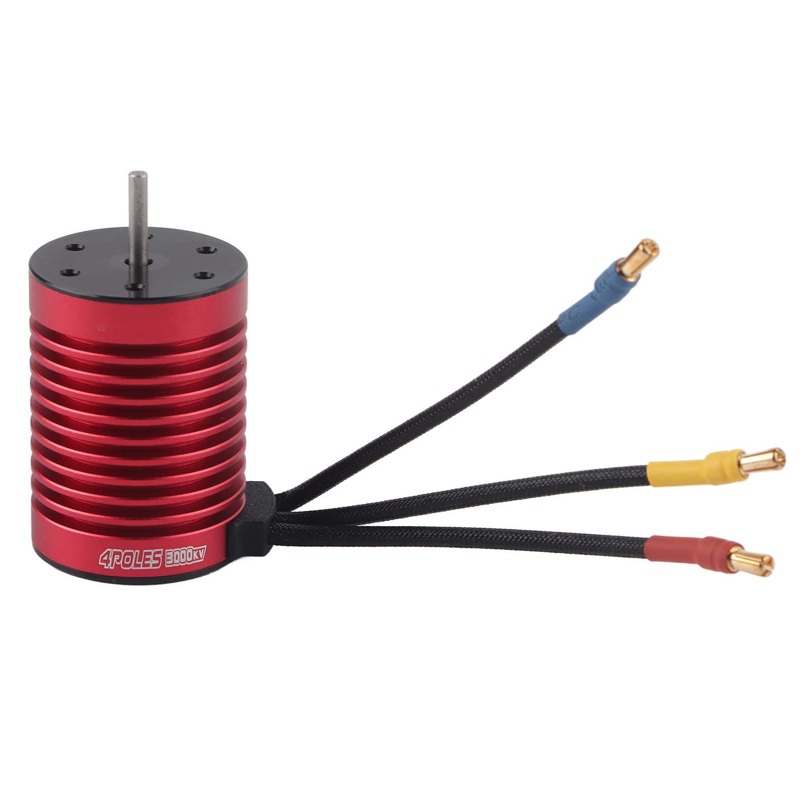 Moteur Sans Balais RC Dilwe F540 4 Pôles 3000KV - Puissant Et Stable Pour Voitures 1/10 1/12 Avec Arbre 3.75mm