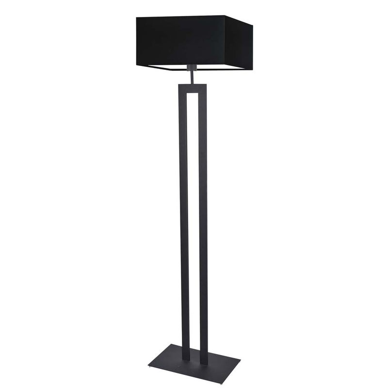 Lampa stojąca podłogowa z abażurem kwadrat MONO