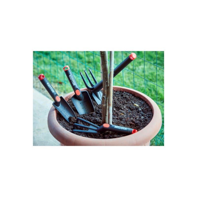 Transplantador Bellota 2985 – Herramienta De Jardín Ligera De Fibra De Vidrio, Ancho De 85 Mm, Fácil De Limpiar Y Muy Resistente