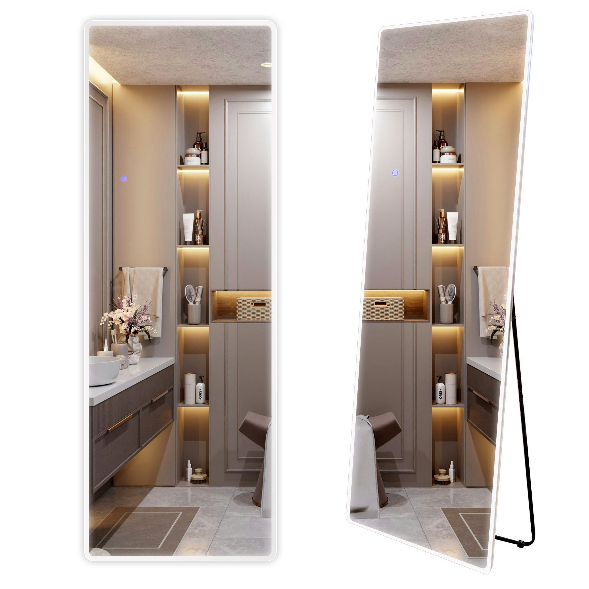 Rea Oglindă Led Classico 50x160cm White