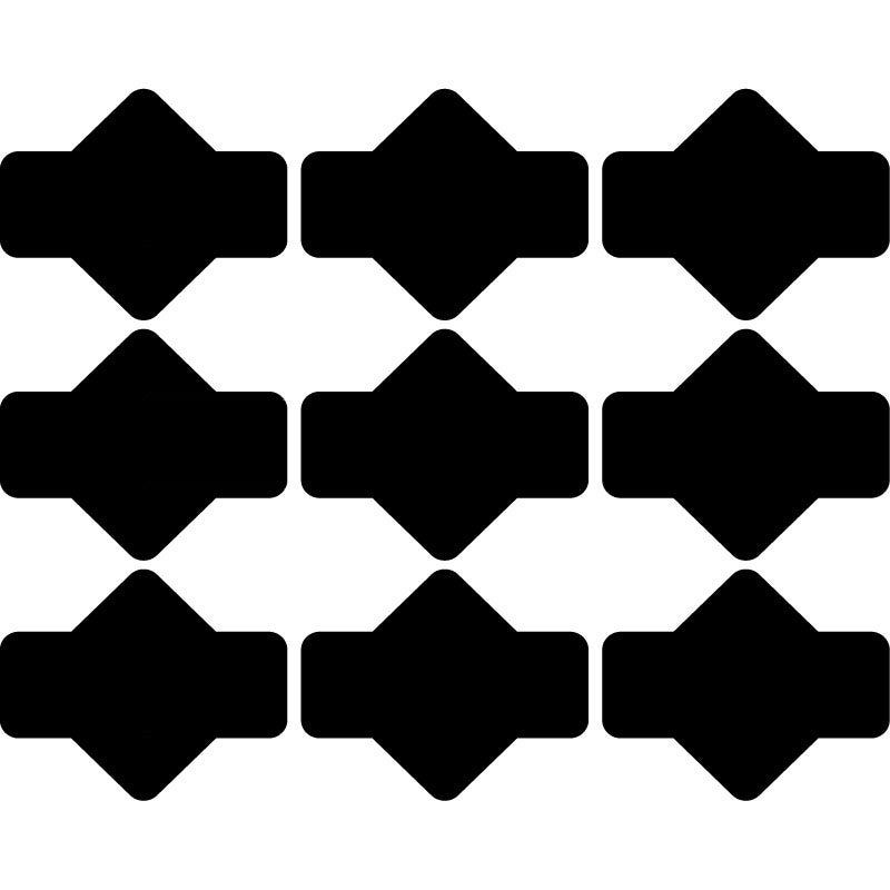 Adesivo etichette lavagna 4 - Sticker adesivo - adesivi murali - 50x55cm - 2