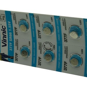 Pack De 10 Piles Vinnic NiMH Pour VARTA V395 - 1000 MAh - Noir