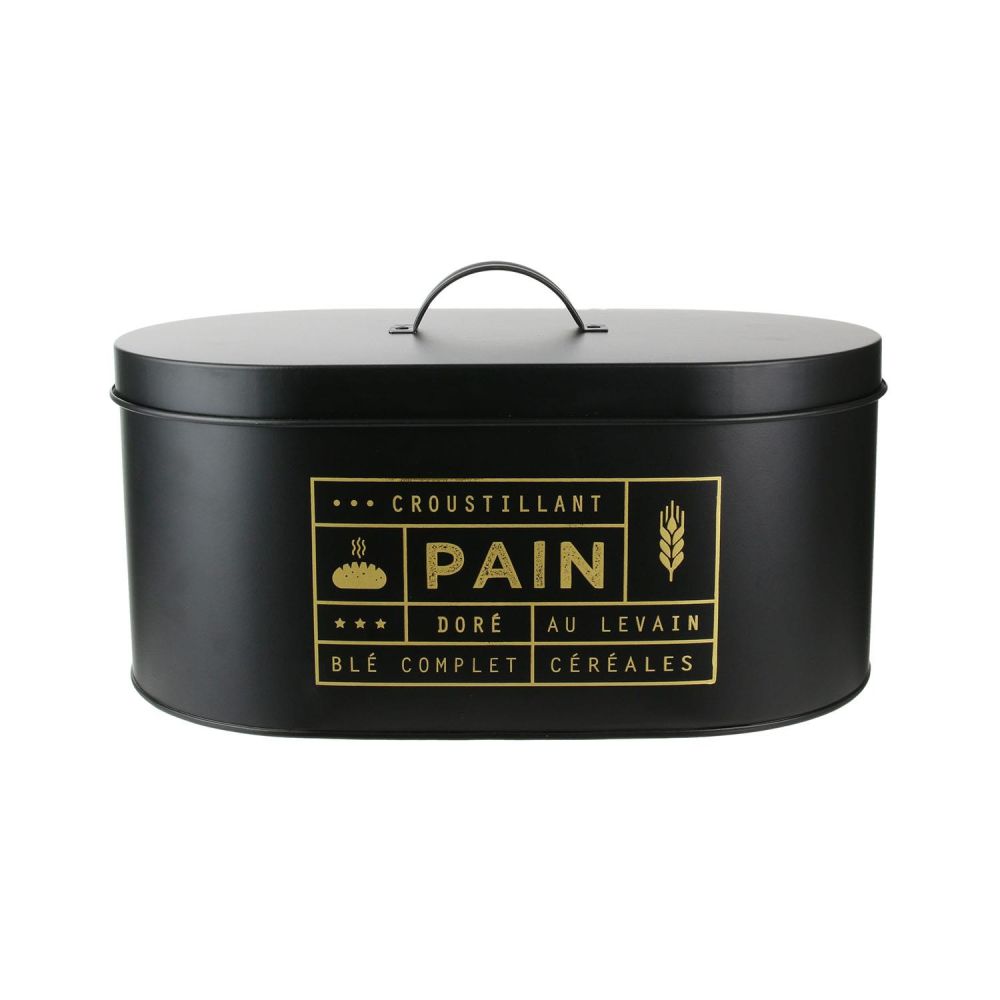Pojemnik na chleb Cook-Concept elegancki czarny mat trwały 6L