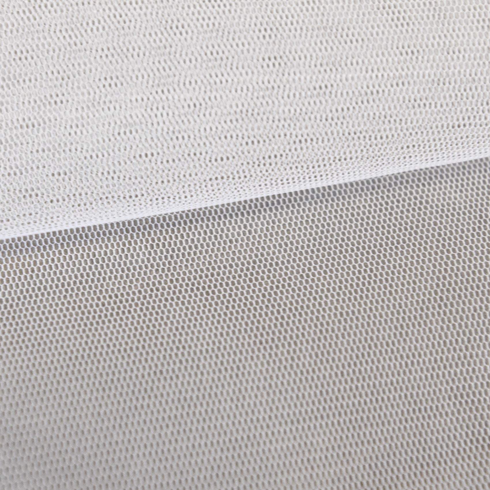Voilage moustiquaire à nouettes - Blanc - 140x280 cm - Polyester - 5