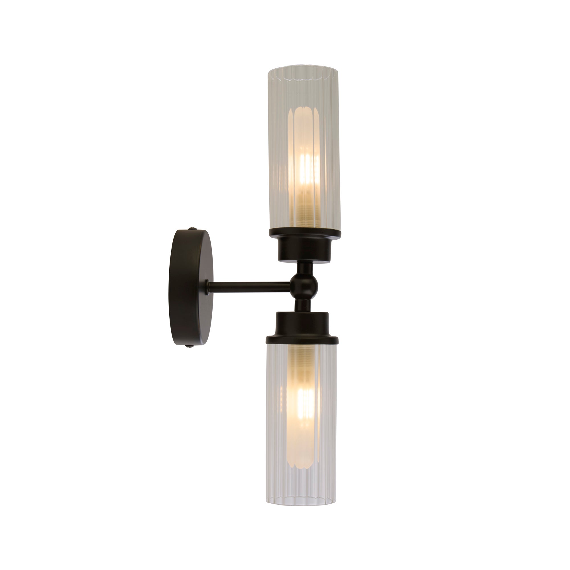 Lampada Da Tavolo Dorothea Stile Rustico In Nero Opaco E Vetro Alabastro