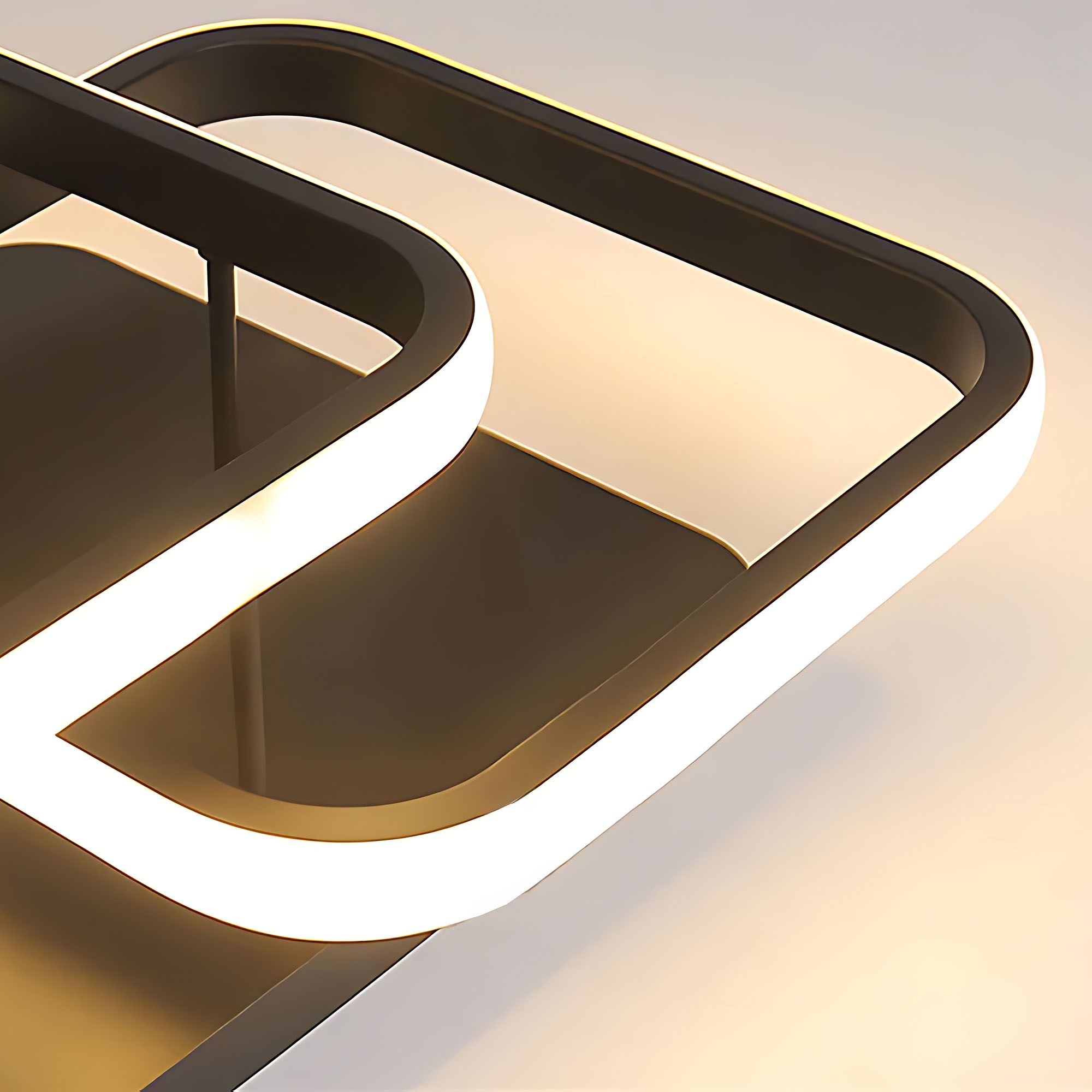 Lampa Sufitowa Toolight Lhj074-C Czarny - 3