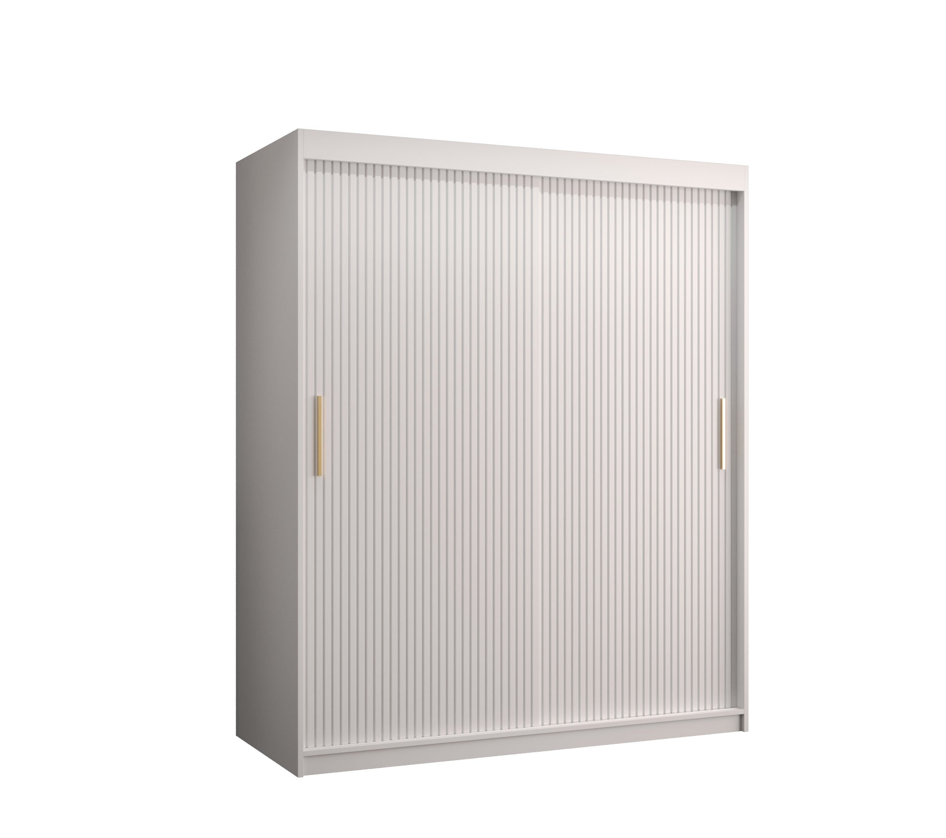 Szafa przesuwna garderoba RIFLO SLIM 1 150 x 62 x 200 cm Biały - Abiks Meble