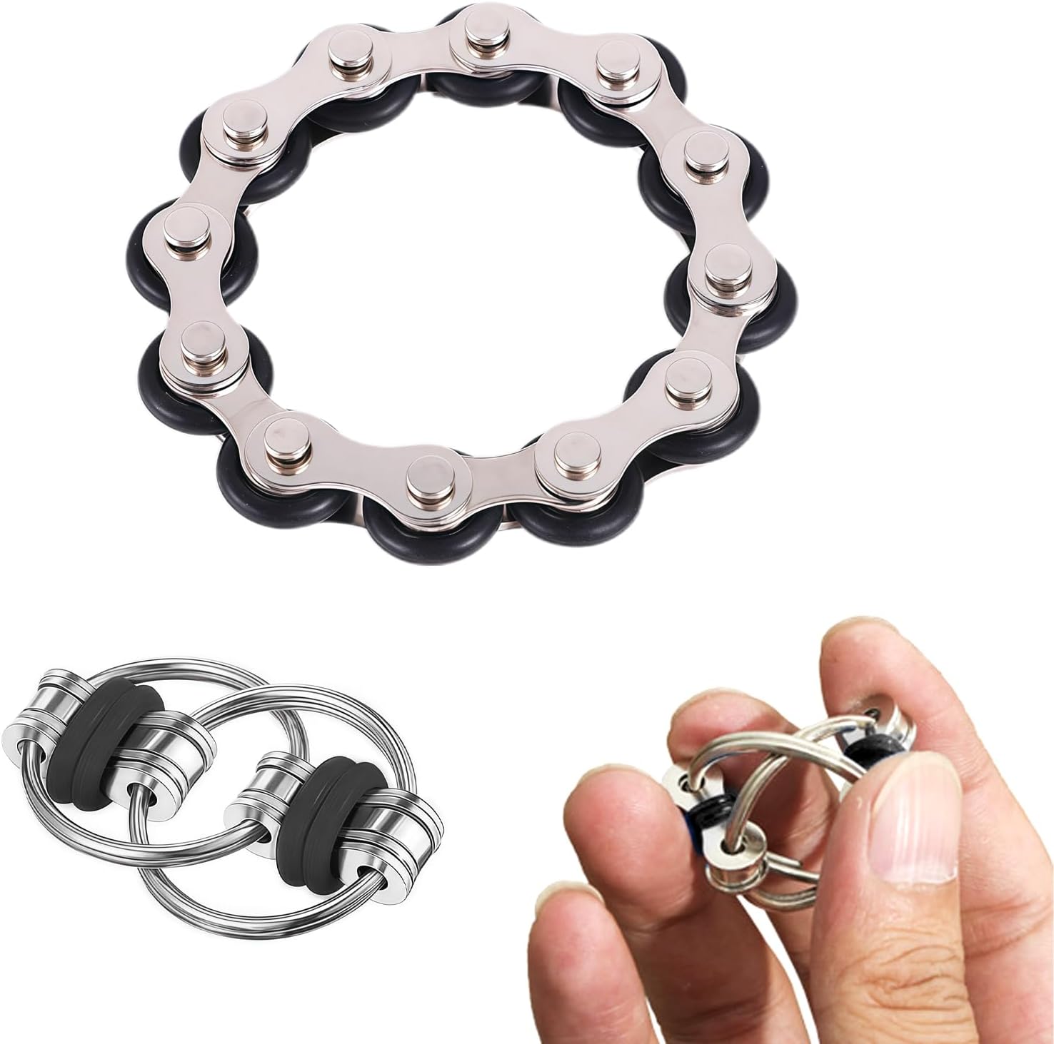 Flippy chain – lot 2 – anti-stress – TDAH, autisme – adultes, ados ...