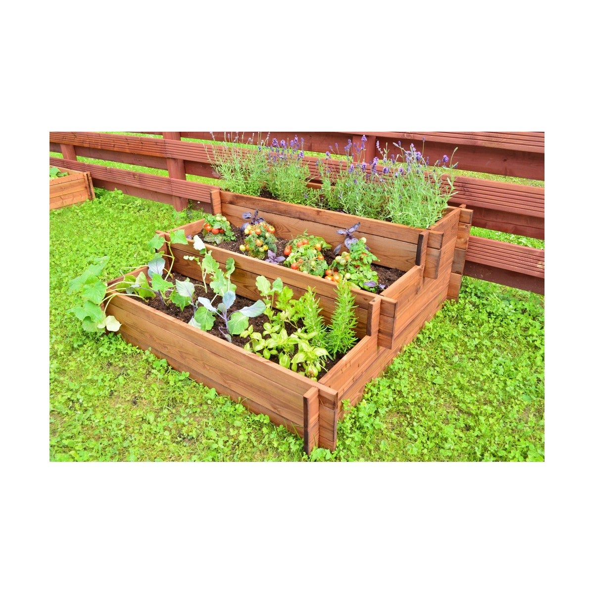 Fioriera Rialzata Da Giardino, Piantatore Aiuola A Cassetta, Vaso Fioriera Da Esterno Ed Interno Verde 100x30x80cm 31796758