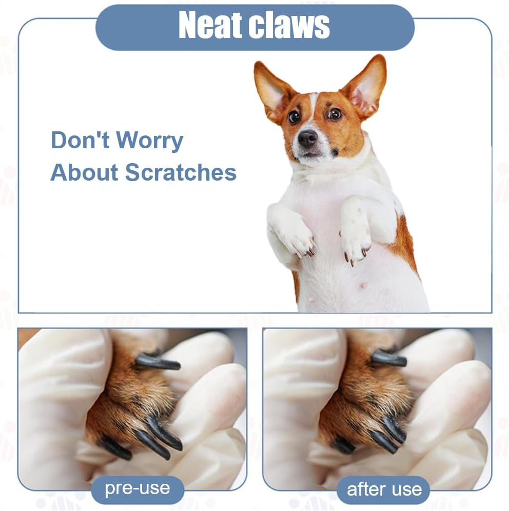 Arranhador para cães, lixa de unhas para cães, ferramenta de pedicure, lixamento de unhas sem estresse para cães e gatos, higiene segura e suave. - 4