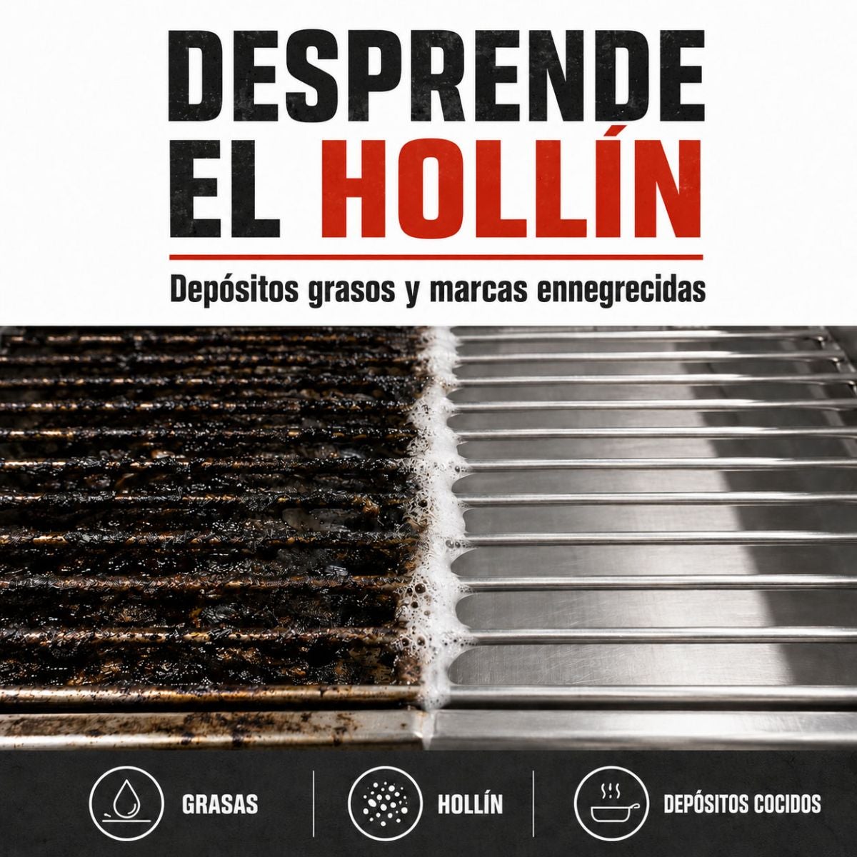 Limpiador desengrasante cocina - LIMPIADOR DE GRASAS Y HOLLÍN - 200 L - ARCANE INDUSTRIES - 3
