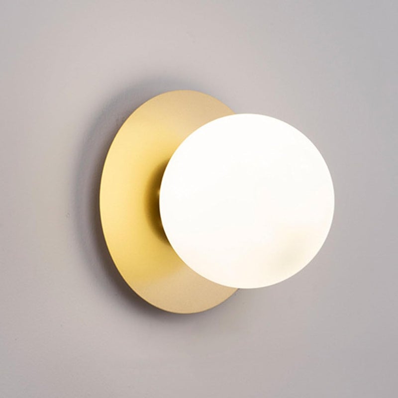 Nowoczesna lampa ścienna do wnętrz, zabytkowa metalowa lampka nocna E27, do salonu, sypialni, kinkiet, złoty