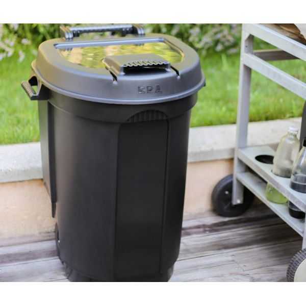 PATTUMIERA CON RUOTE 110 LT (COLORI ASSORTITI) | EDA - 2