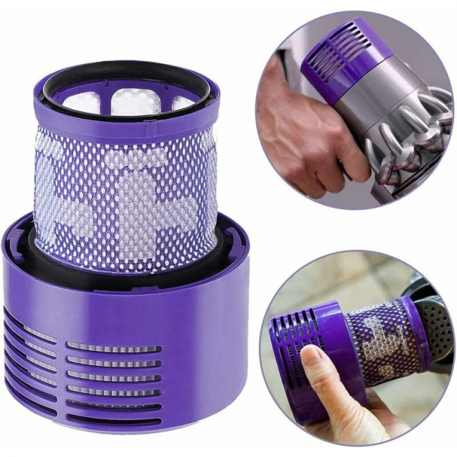 Filtro per aspirapolvere Dyson V10 SV12, 2 filtri di ricambio per aspirapolvere Dyson V10 SV12 serie Cyclone - 4