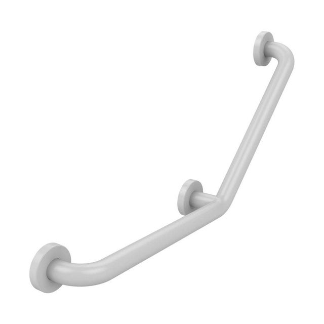 Presto - Barre d'appui coudée 135°Ø 34mm aluminium gainé ABS antibactérien - 60581