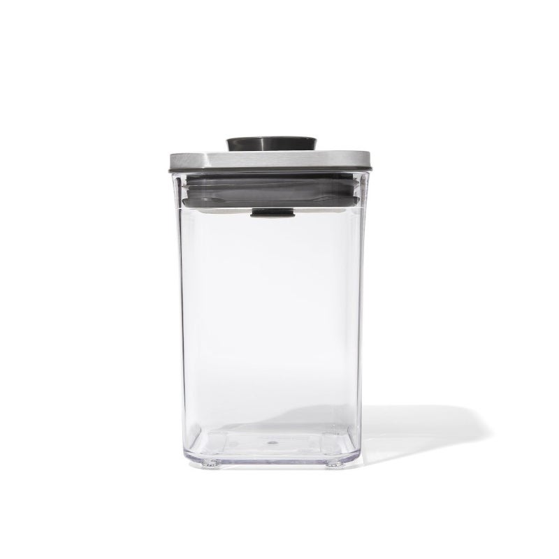 OXO pojemnik kwadratowy 1 l Steel