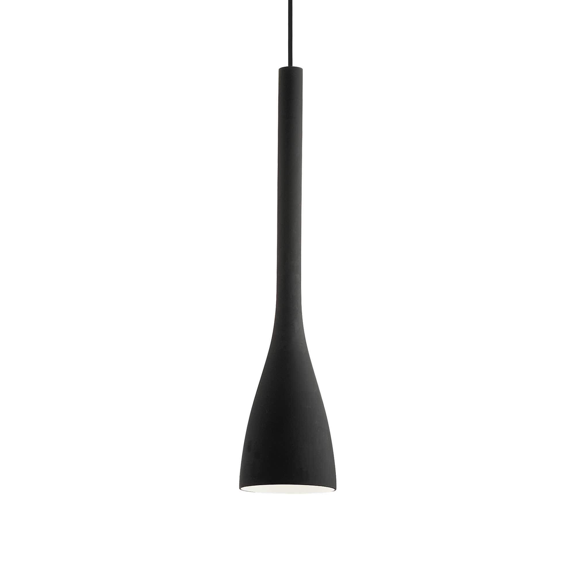 Ideal Lux  Suspension Noire Flut 1 Ampoule Largeur 30 Cm , Leroy Merlin
