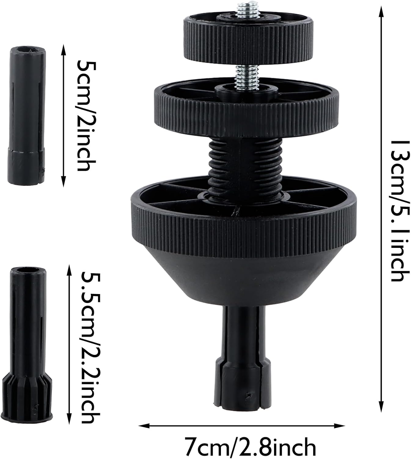Outil De Centrage D'Embrayage Universel 3 Pièces - Kit D'Alignement Précis Pour Disque D'Embrayage Voiture Et Camionnette