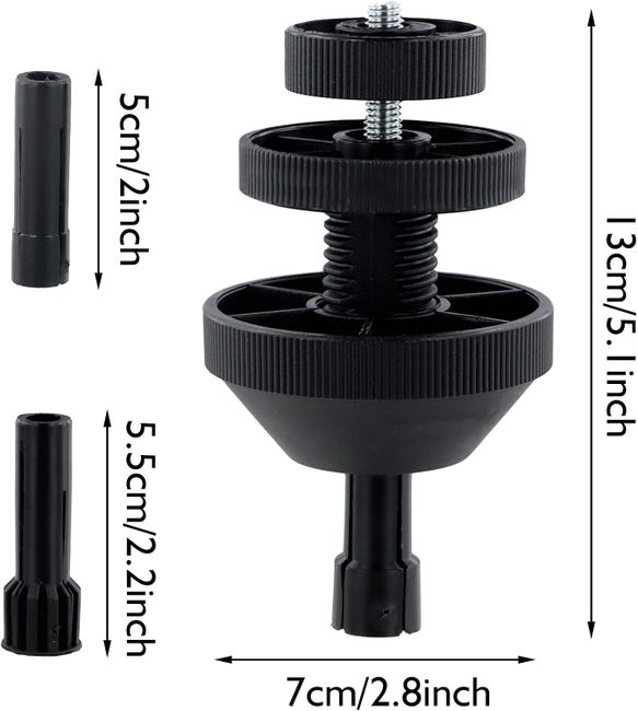 Outil De Centrage D'Embrayage Universel 3 Pièces - Kit D'Alignement Précis Pour Disque D'Embrayage Voiture Et Camionnette
