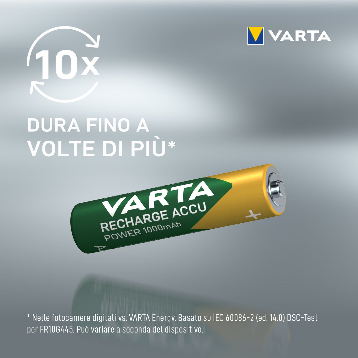 4 Piles LR03 VARTA AAA Accu Power Rechargeables 1000mAh - 4