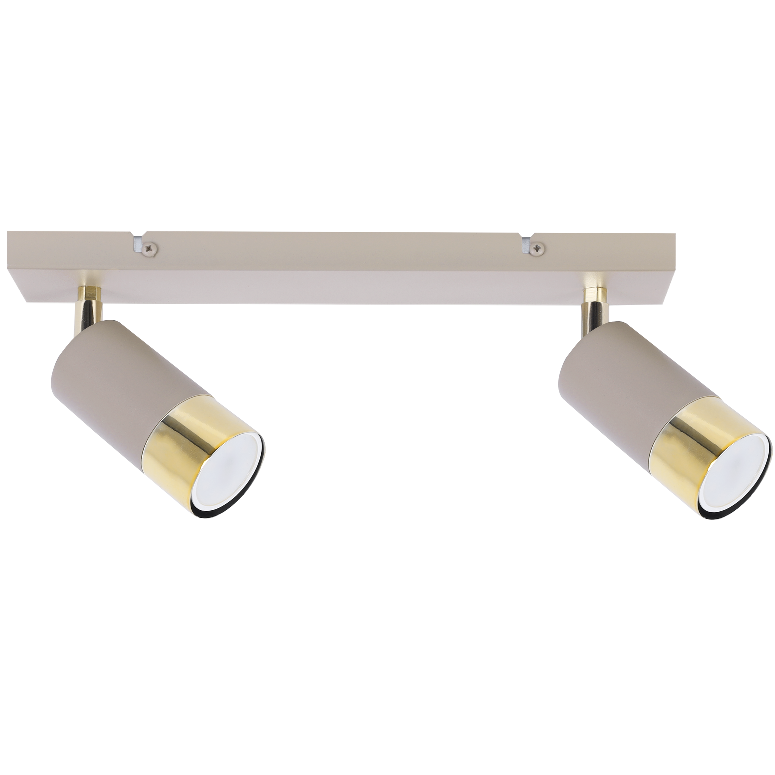 Lampa sufitowa wisząca Hugo glamour 2xGU10 kaszmirowy/złoty Light Home LH