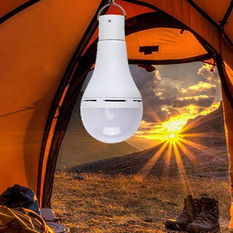 Ampoule rechargeable USB avec télécommande, ampoule LED 7W, culot E27, intensité variable tactile, avec crochet - 4