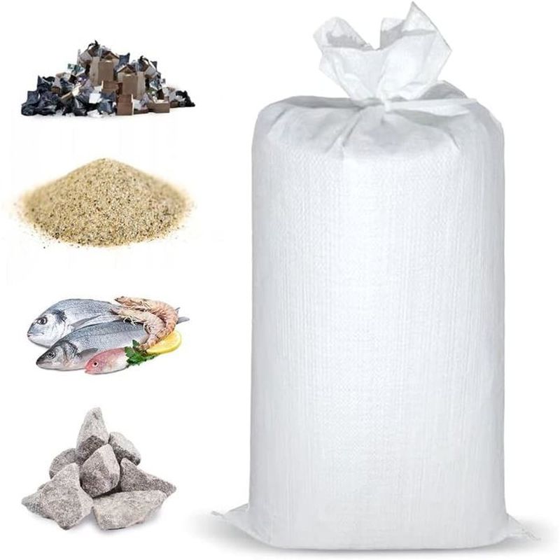 Sacs à Gravats - Sac Gravat - Sac De Sable - 20Pcs,55 x 95cm,64L - pour Sable, Terre, Gravier, Jardinage, Déchets de constructions - 5