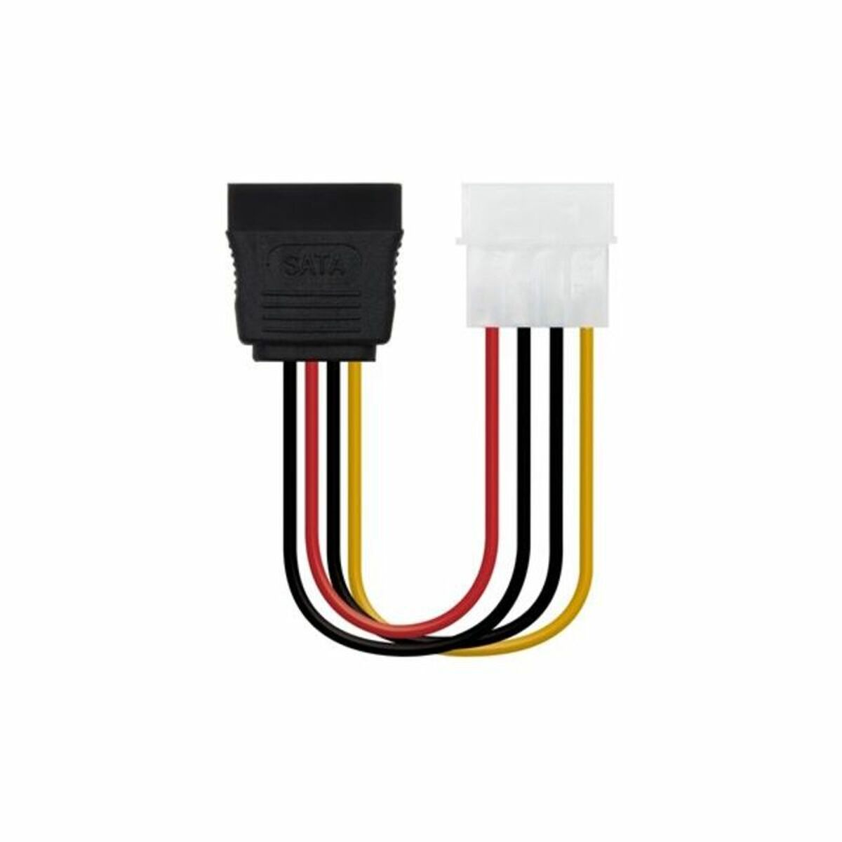 Molex 4Broche 1 Male A 5 SATA 15P SSD Disque Dur Câble d'alimentation Séparateur