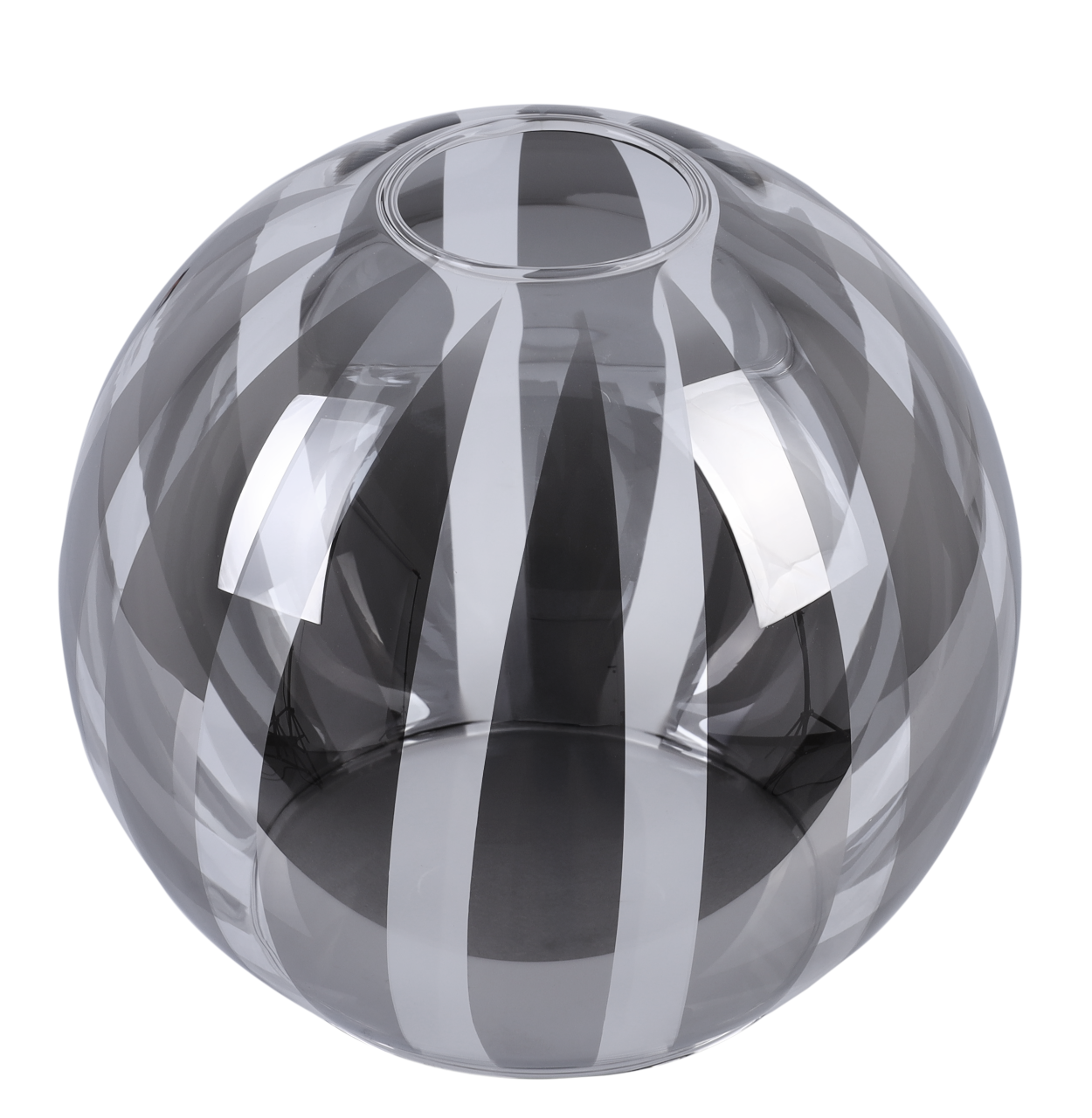 Klosz do lampy sufitowej wiszącej Eliza grafitowa kula modern 14cm Light Home LH