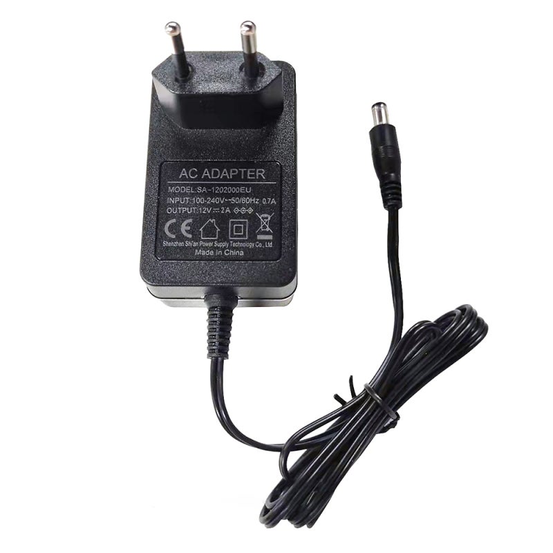 Alimentation Amcrest 12V 2A - Bloc D'alimentation Pour Caméra De Sécurité Et Appareils électroniques