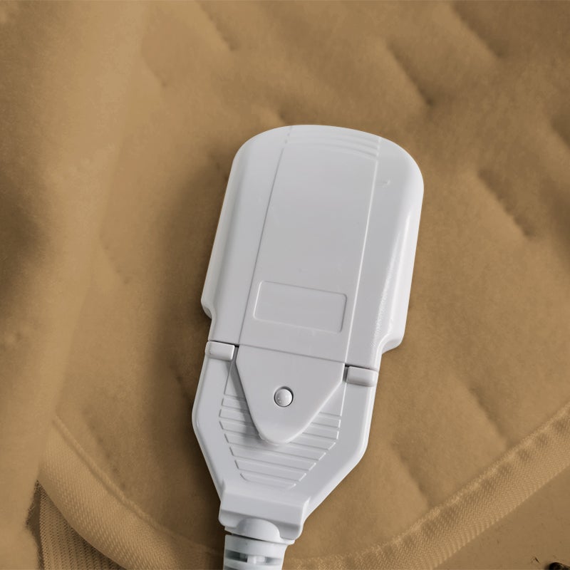 Manta eléctrica individual con 9 niveles de temperatura y temporizador – Lavable, segura y cómoda para el frío - 3