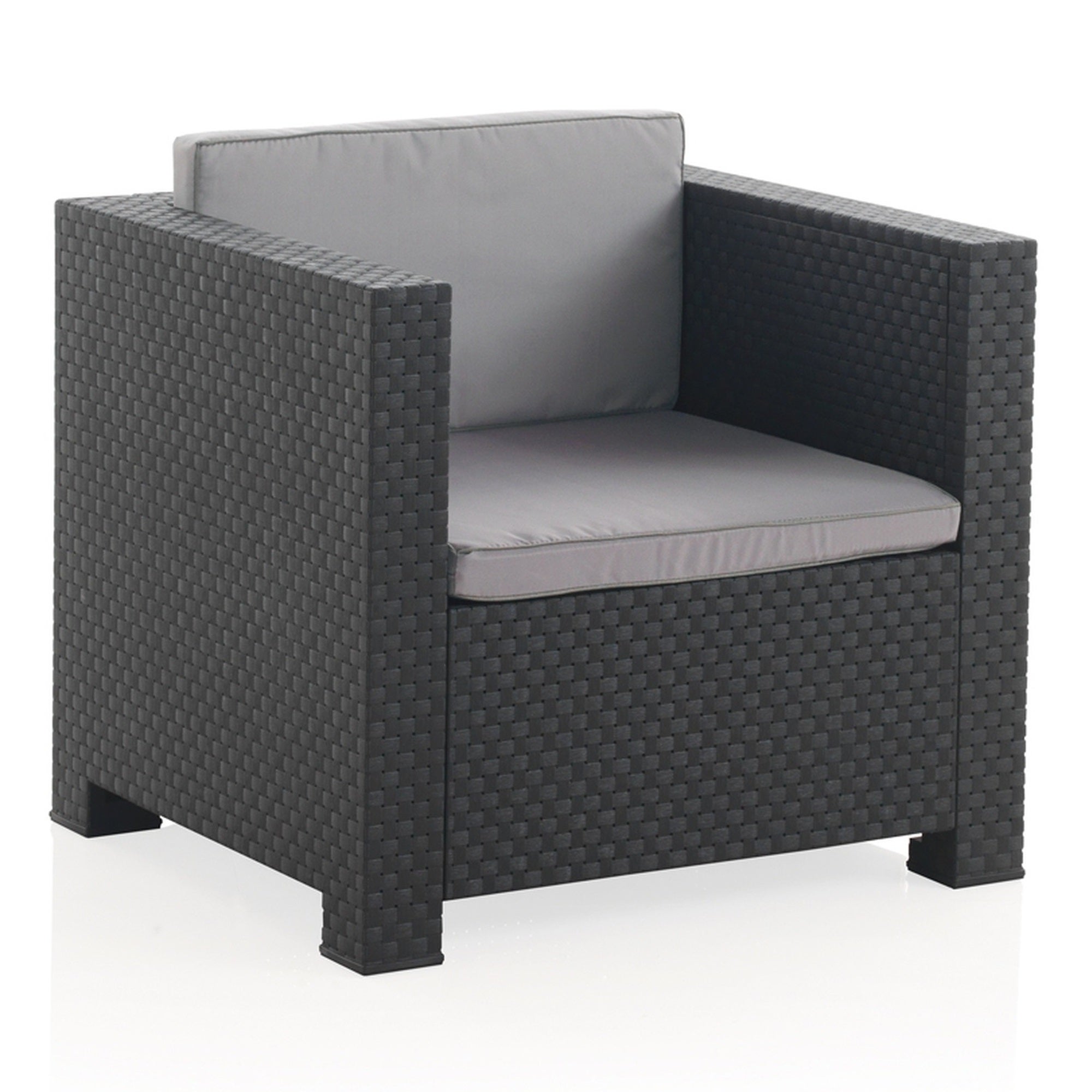 Conjunto jardim/terraço de 2 cadeirões+1 mesa. diva tete grafit sp berner - 4