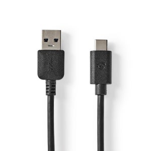 Câble USB-C Vers USB-A Extensible 1 M - Transfert Données 480 Mbps, Charge Rapide, Pour Téléphone Et Tablette