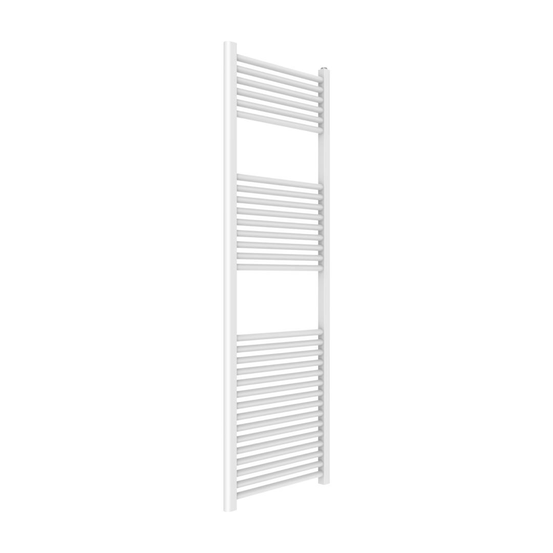 Termocalefactor para baño 50x150 en acero blanco