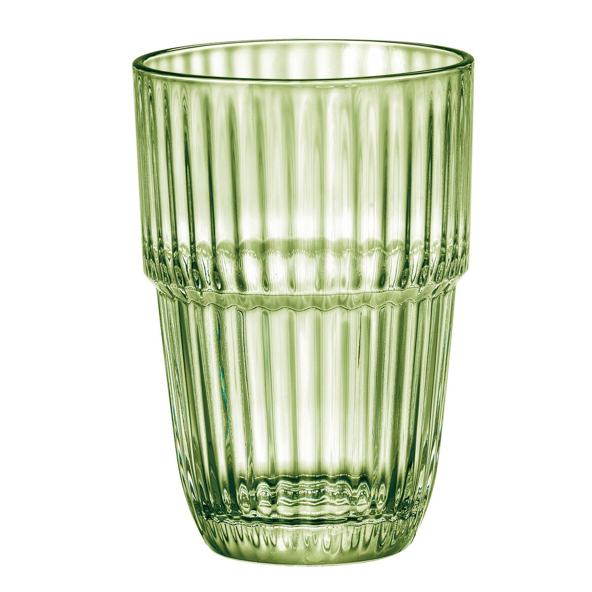 Bormioli Rocco Juego 6 Vasos Altos 38 Cl Vidrio Verde Barshine Bormioli - Imagen 2