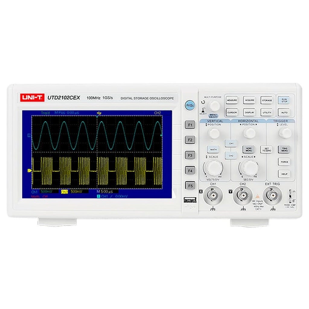 Osciloscop UNI-T UTD2052CEX+ MIE0479 | 2 Canale, 50MHz, 500MS/s, Ecran TFT