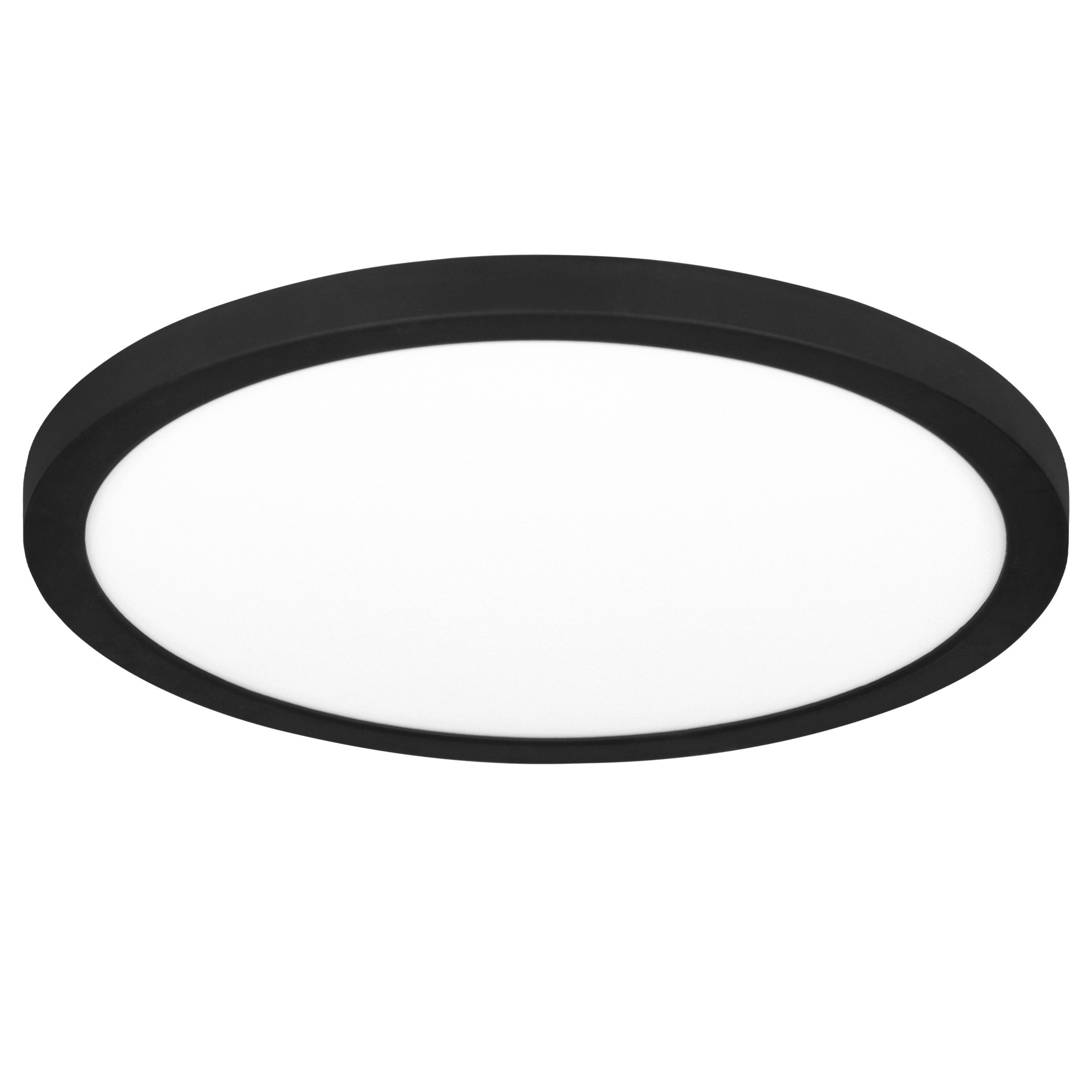 Panel LED 24W 30cm 4000K neutralna biel 2w1 lampa plafon sufitowy czarny XUDO