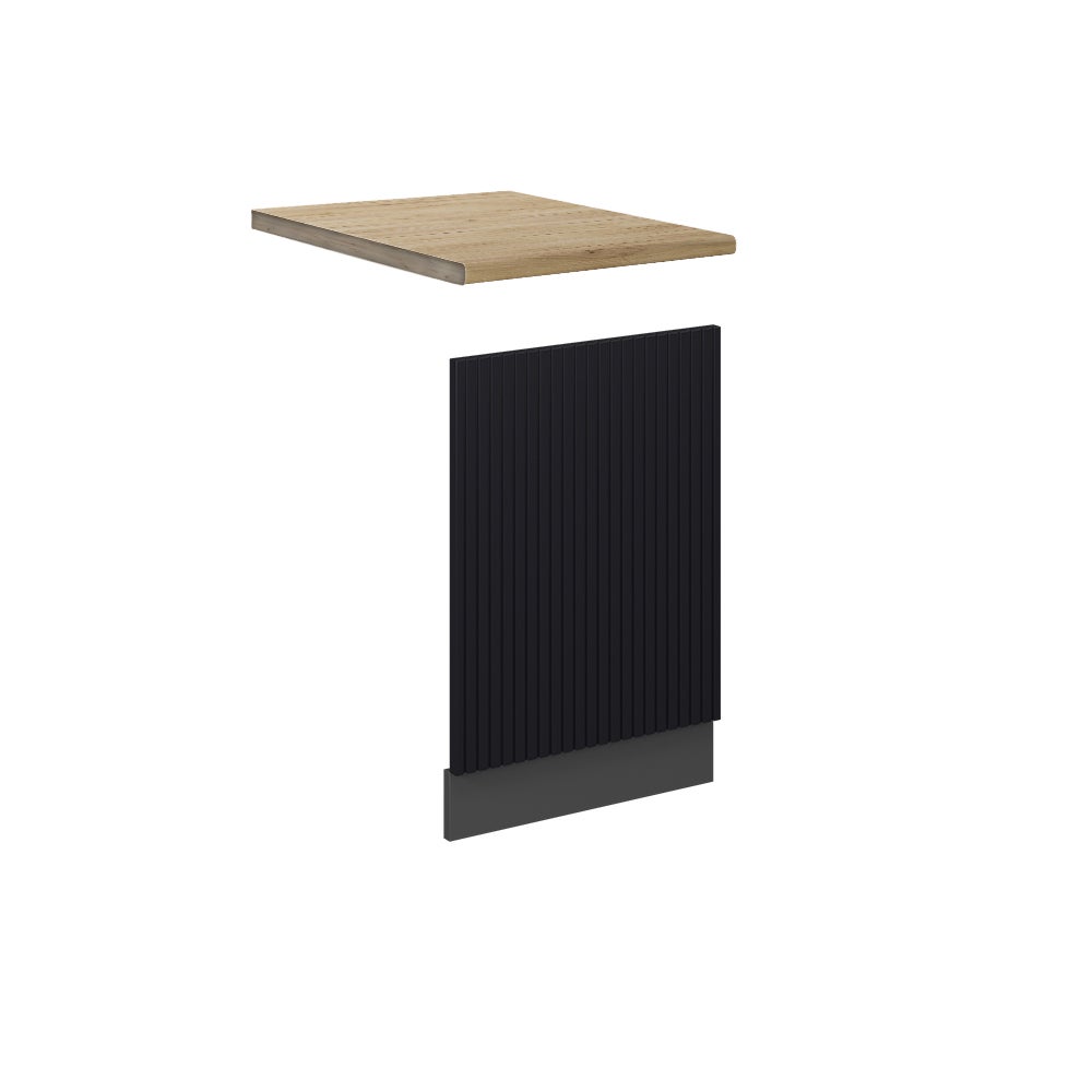 Vicco Panel przedni Fame-Line, Czarne paski, 45 cm , BP Dąb
