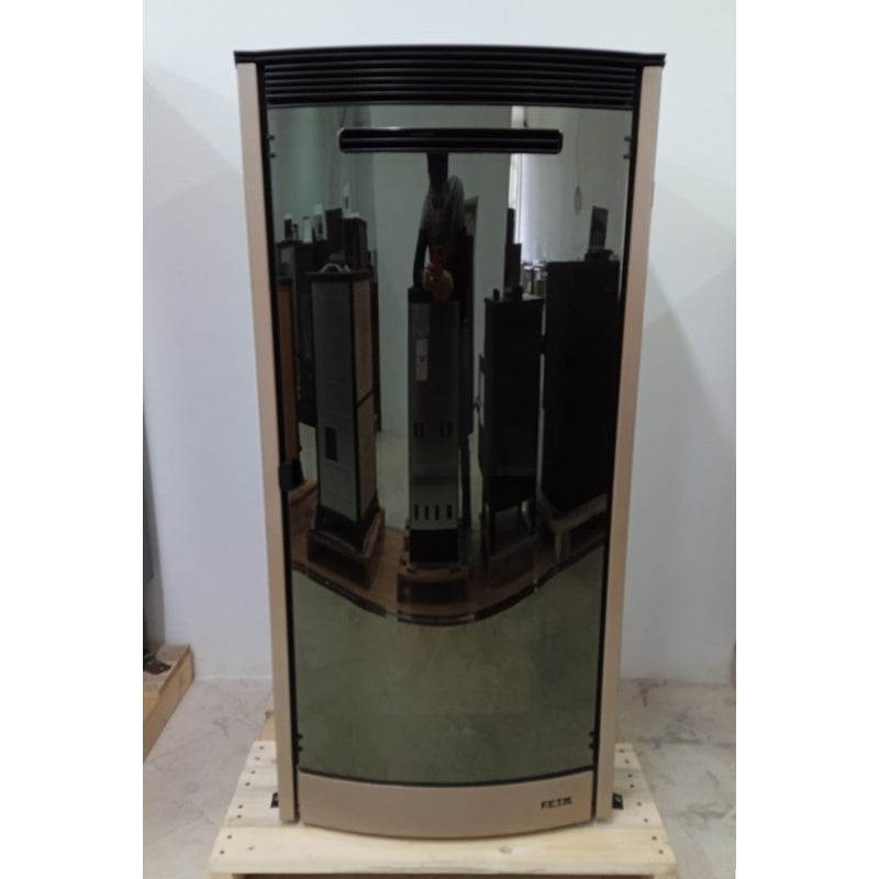 Piec na drewno F.E.T.M. mod. ESTIA z odwróconym płomieniem