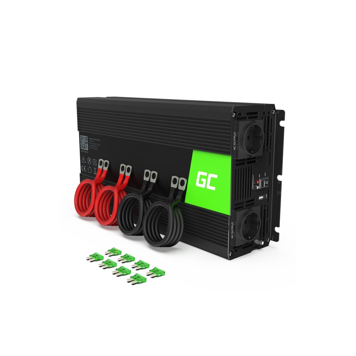 Green Cell INV20 adaptador e inversor de corriente Interior 4000 W ...