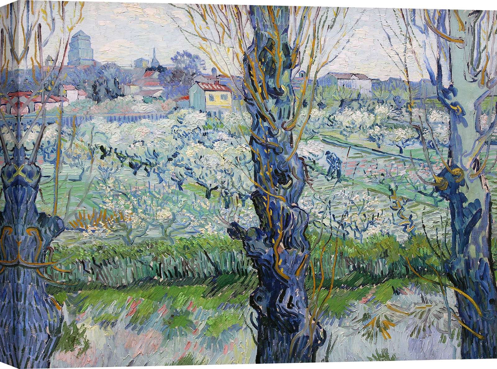 Tableau de Vincent van Gogh, Vue d'Arles - 80x60 cm | Leroy Merlin