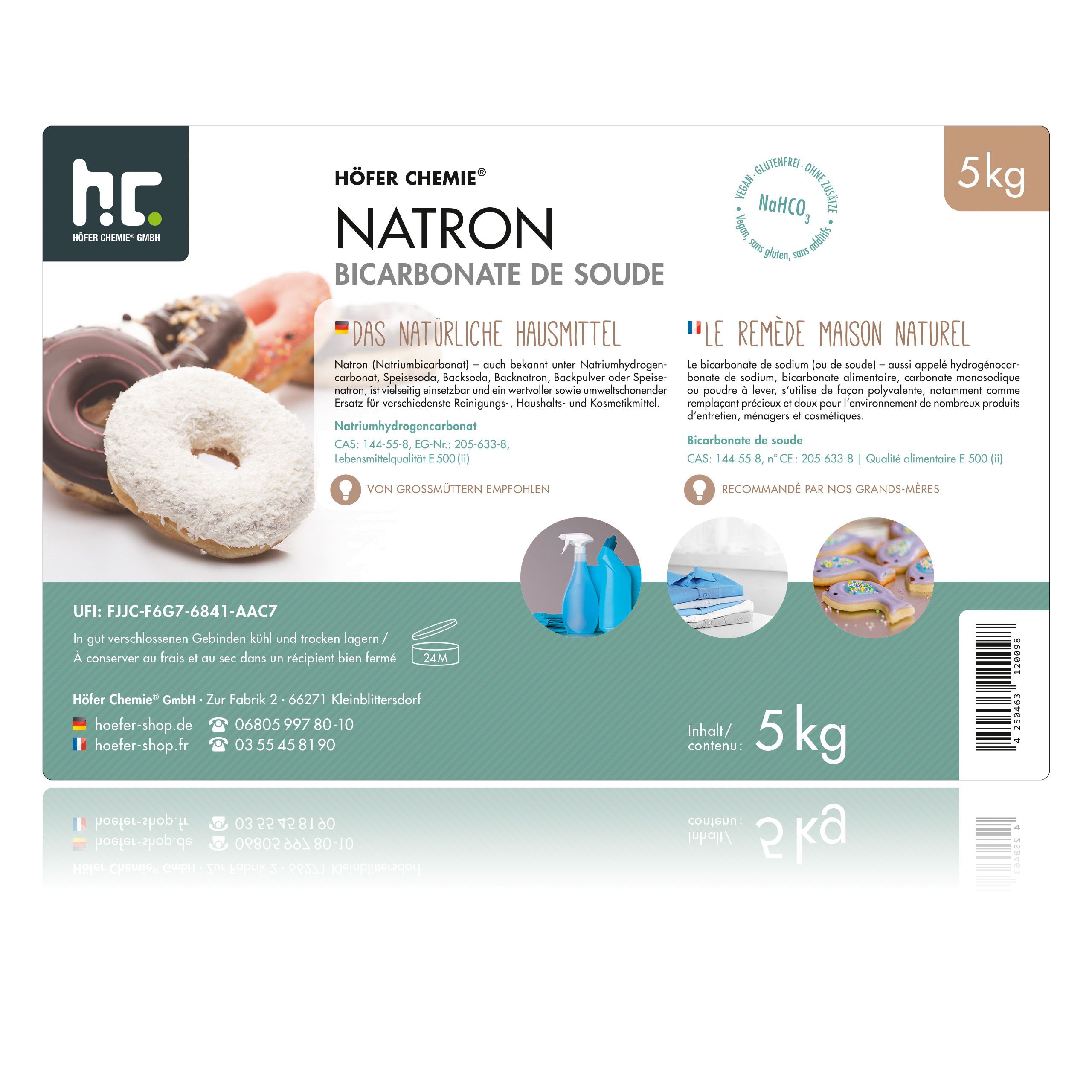 1 x 5kg de Bicarbonate de soude - 9