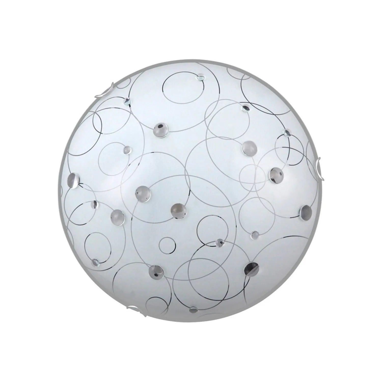 Plafon Jolly biały wzorzysty 1xE27x60W wym:7x30x30cm IP20 Rabalux